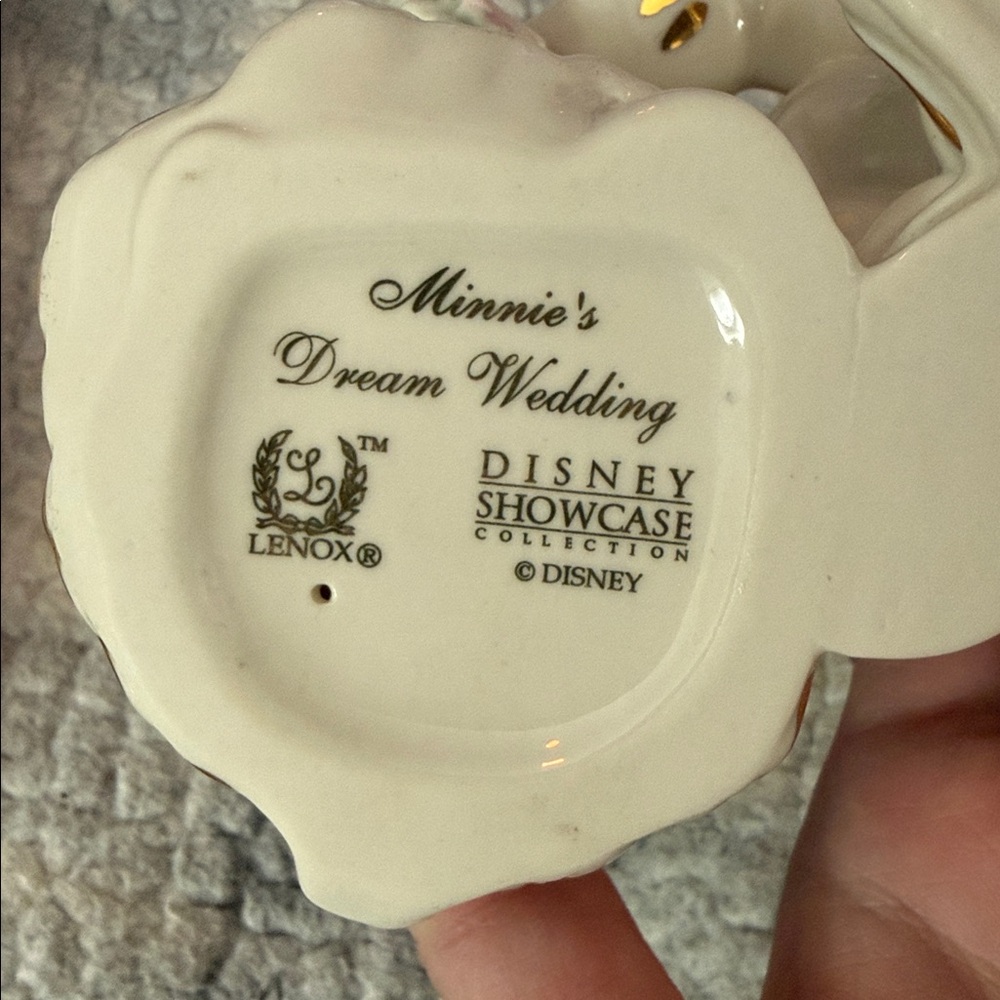 Lenox Disney Showcase Wedding Figurine - Picture 3 of 3